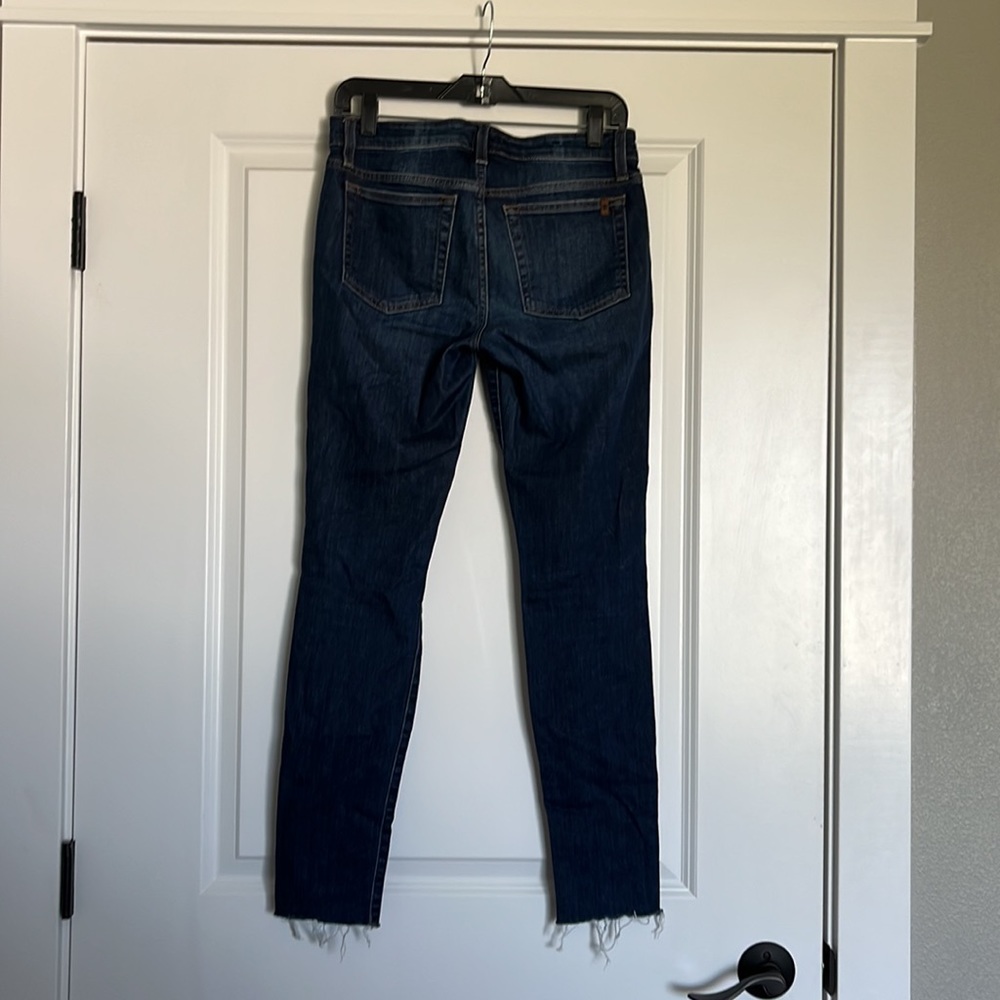 JOE’S JEANS Lucy petite skinny Jean size 27 raw hem - Picture 8 of 9